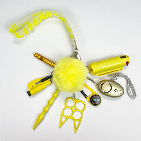 Safety Keychain Set For Women And Kids 9 Pcs Safety Keychain Set For Women And Kids 9 Pcs