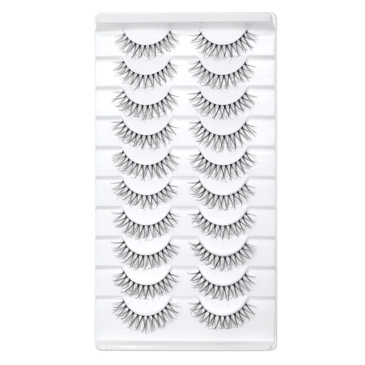 103 Clear Band 10pairs Clear Band Lashes